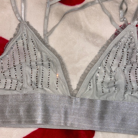 Rhinestone bralette - Picture 2 of 4